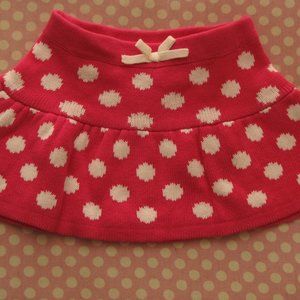 New~ Pink girls skirt polka dot pink Sonoma minnie